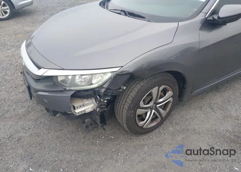 2017 Honda Civic Lx from USA, damaged, VIN 19XFC2F54HE223127